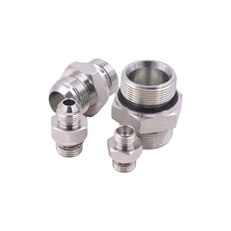 Customizable Medium Carbon Steel Hydraulic Hose Joints with Galvanized Surface Treatment