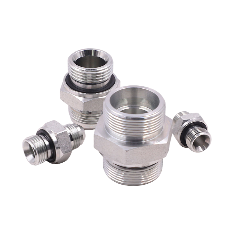 Customizable Medium Carbon Steel Hydraulic Hose Joints with Galvanized Surface Treatment