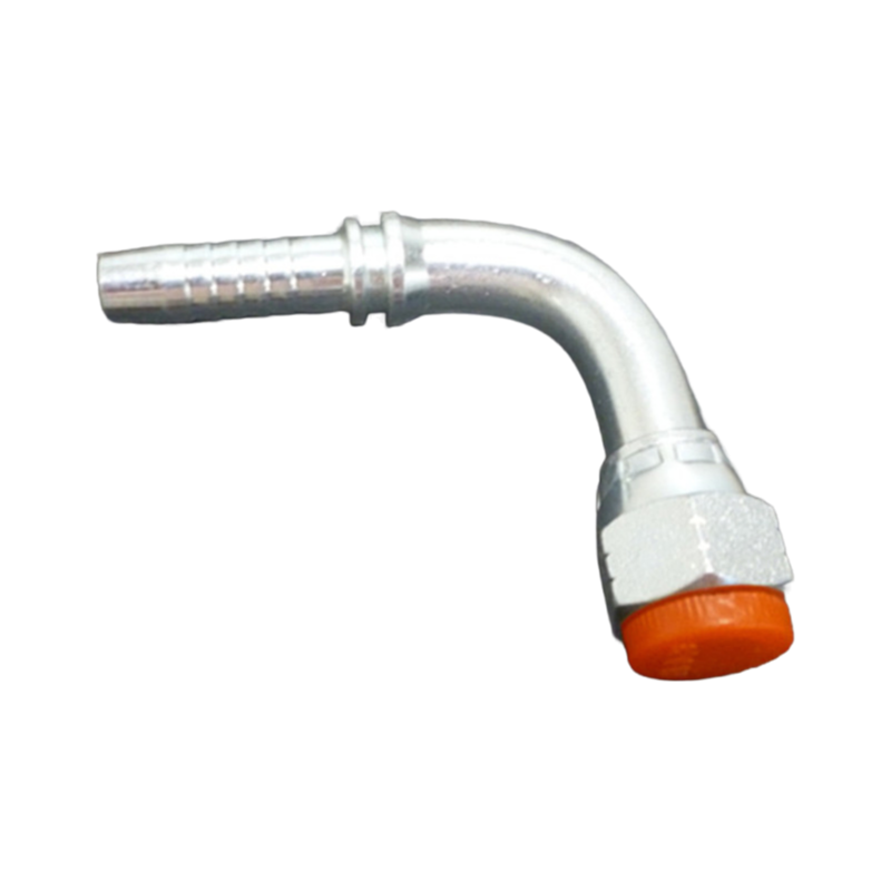 90 Degree Elbow JIC Hydraulic Insert Fitting 26791 High Pressure Crimping Hose Connector