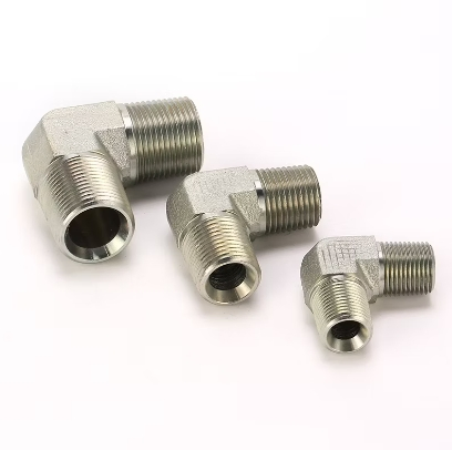 High-Quality Hydraulic Fitting Elbow DIN Standard for Construction Machinery OEM Supply