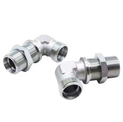 High-Quality Hydraulic Fitting Elbow DIN Standard for Construction Machinery OEM Supply