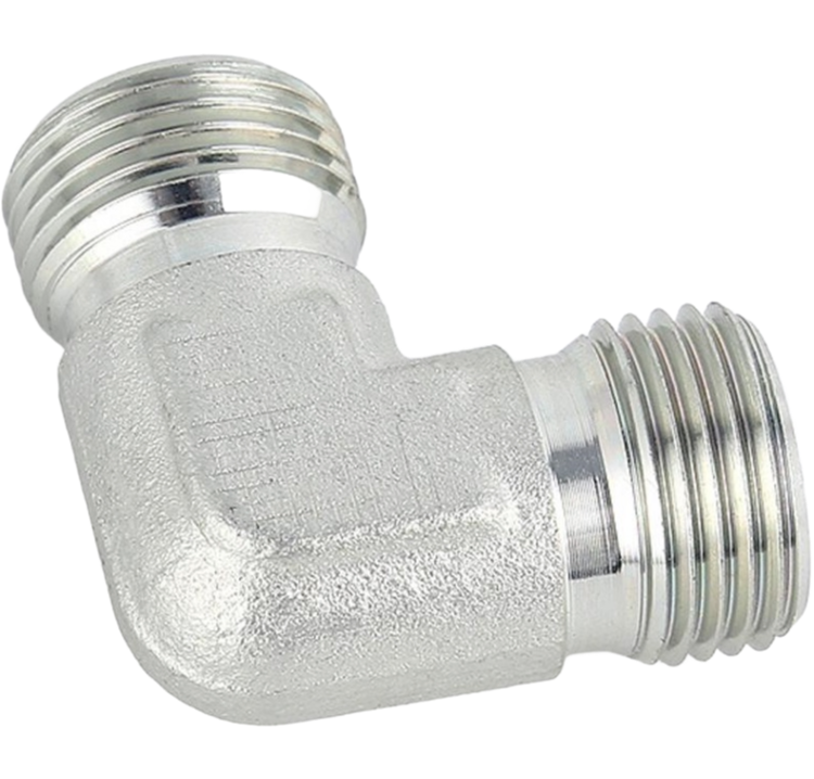DIN/SAE Standard Round Head Hydraulic Fittings with M12X1.5 Thread for Industrial Use
