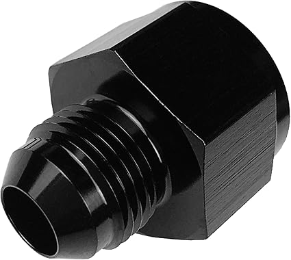 4AN Female to 6AN Male Aluminum Flare Reducer Fitting Adapter for Automotive Fuel Systems