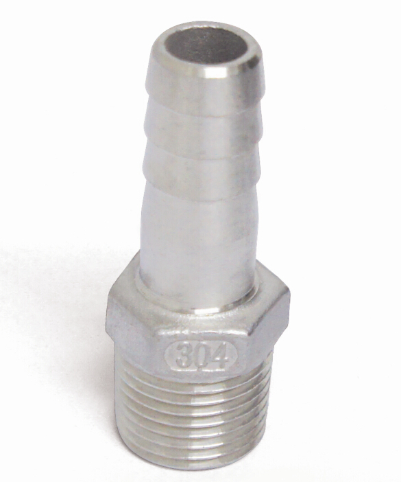 High Quality Stainless Steel Hex Hose Nipple Fittings for Industrial Pipe Connections