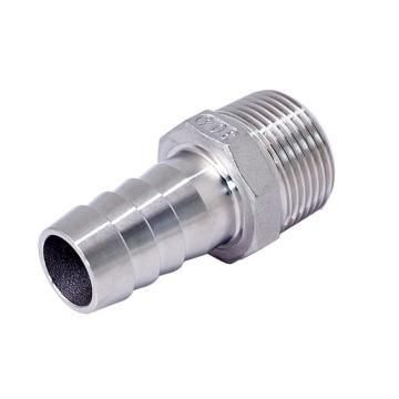 High Quality Stainless Steel Hex Hose Nipple Fittings for Industrial Pipe Connections