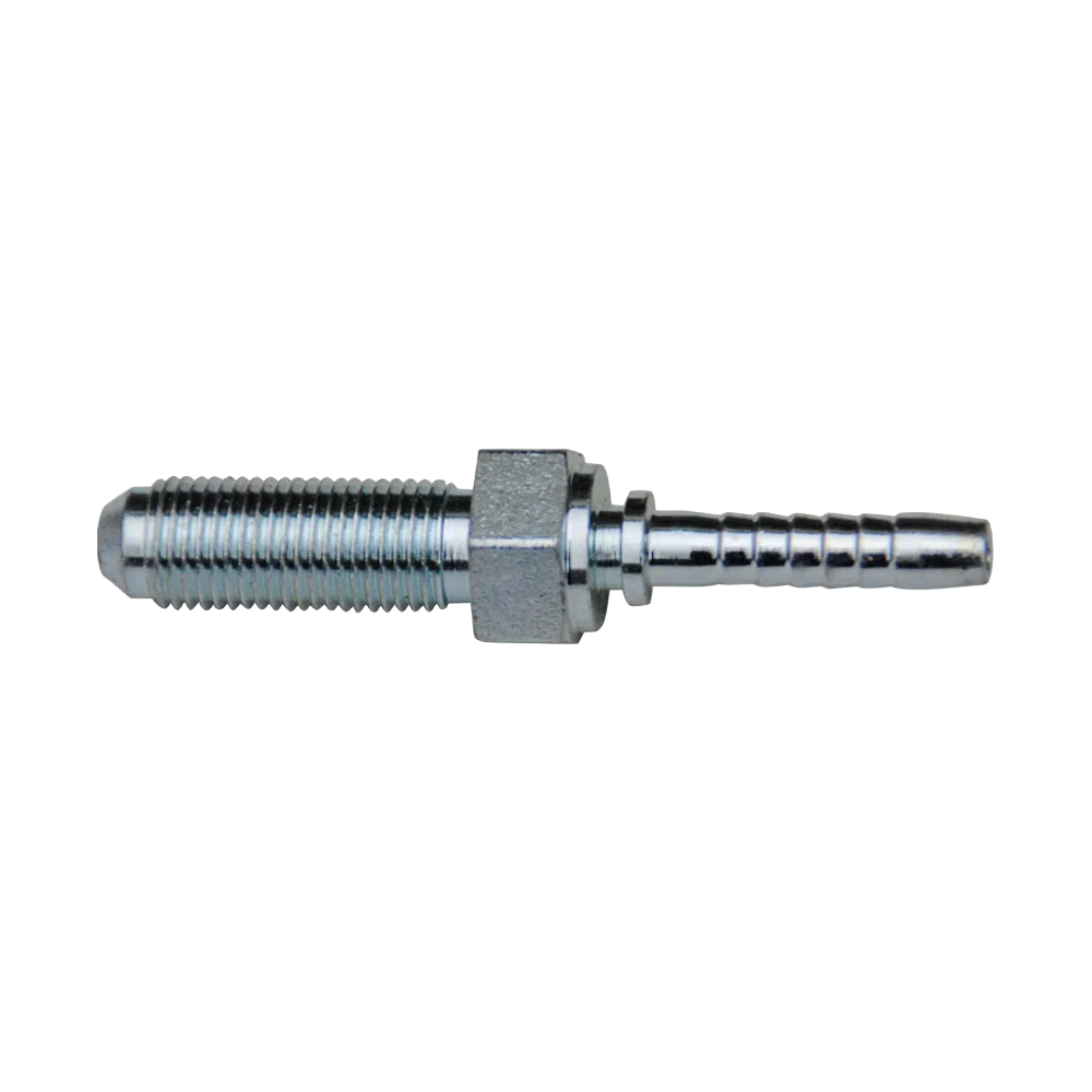 Medium Carbon Steel Hydraulic Pipe Fittings with Galvanized Surface Treatment