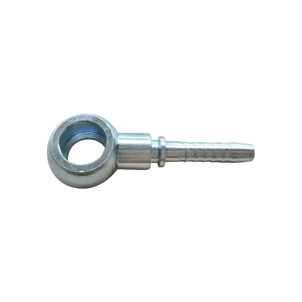Medium Carbon Steel Hydraulic Pipe Fittings with Galvanized Surface Treatment