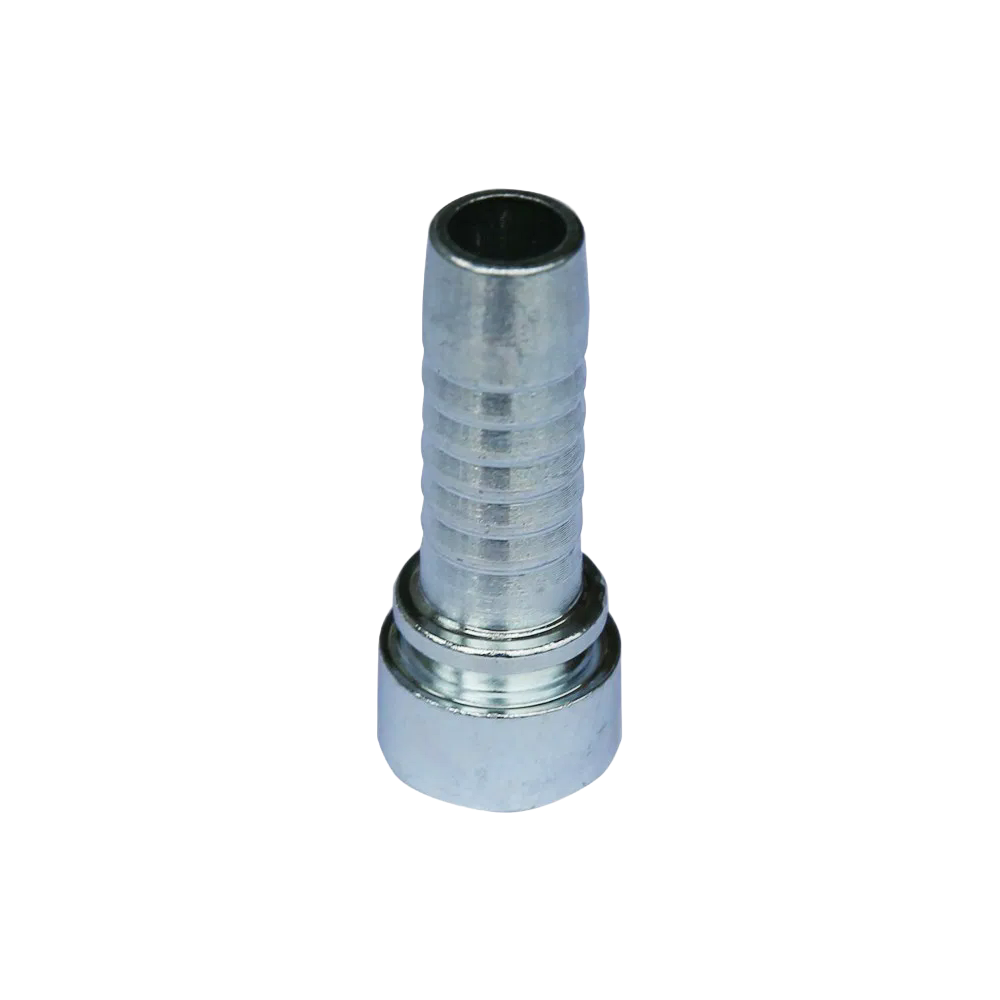 Medium Carbon Steel Hydraulic Pipe Fittings with Galvanized Surface Treatment