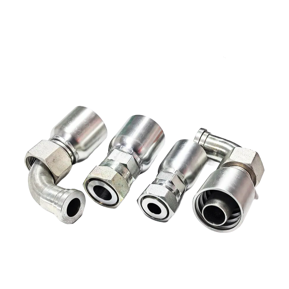 ISO9001 Certified Zinc Plated Hydraulic Adapters for Agricultural Equipment
