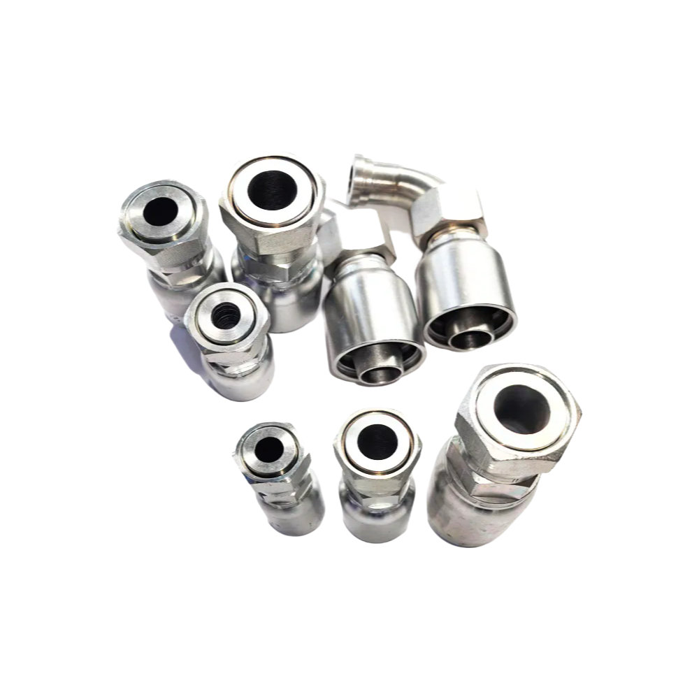 ISO9001 Certified Zinc Plated Hydraulic Adapters for Agricultural Equipment