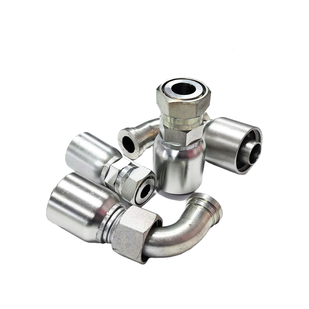 ISO9001 Certified Zinc Plated Hydraulic Adapters for Agricultural Equipment
