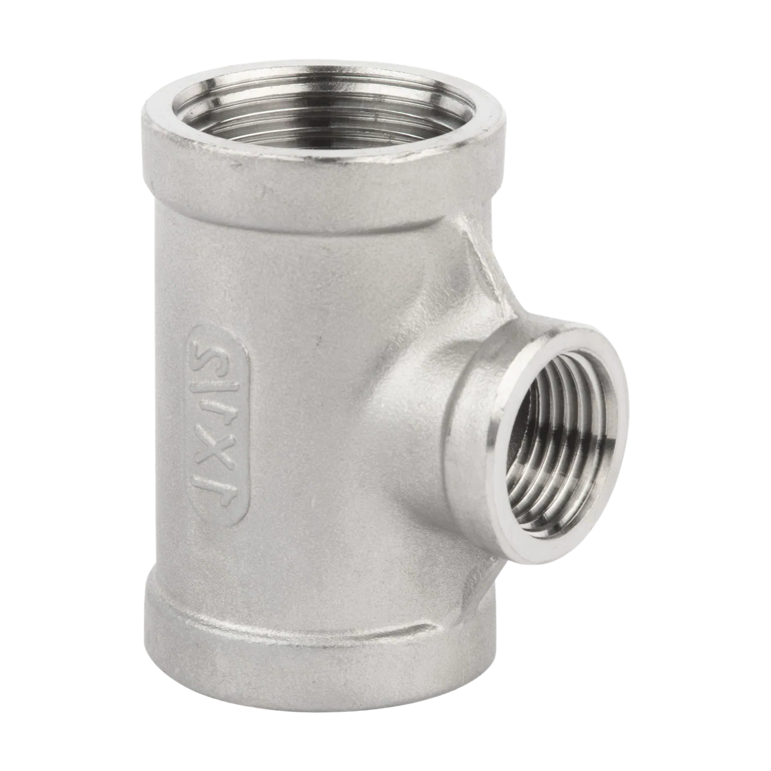 Customizable Stainless Steel Female Thread Reducing Tee Fitting with Pickling Surface Treatment