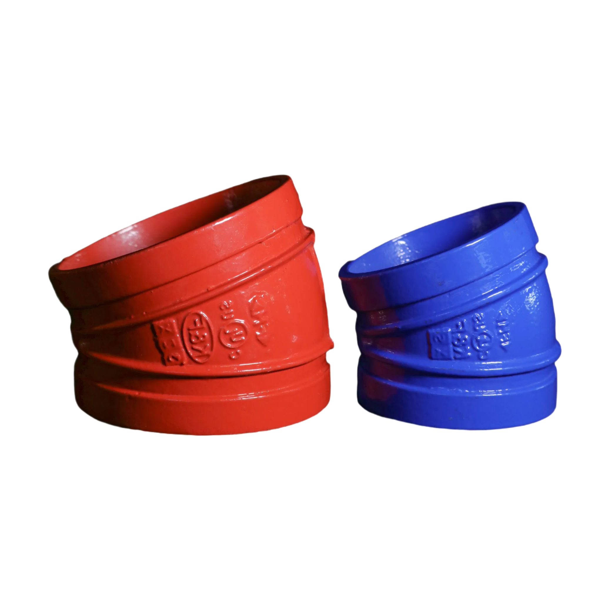 Kanaifu Fire Fighting Ductile Iron Grooved 3 Inch Pipe Fitting 45 Degree Elbow with FM/UL Certificates for Industrial Use