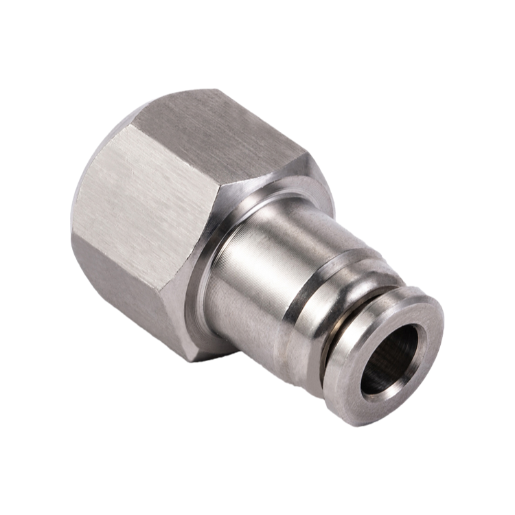 Precision CNC Machined Stainless Steel Pipe Connectors with 5-Year Warranty