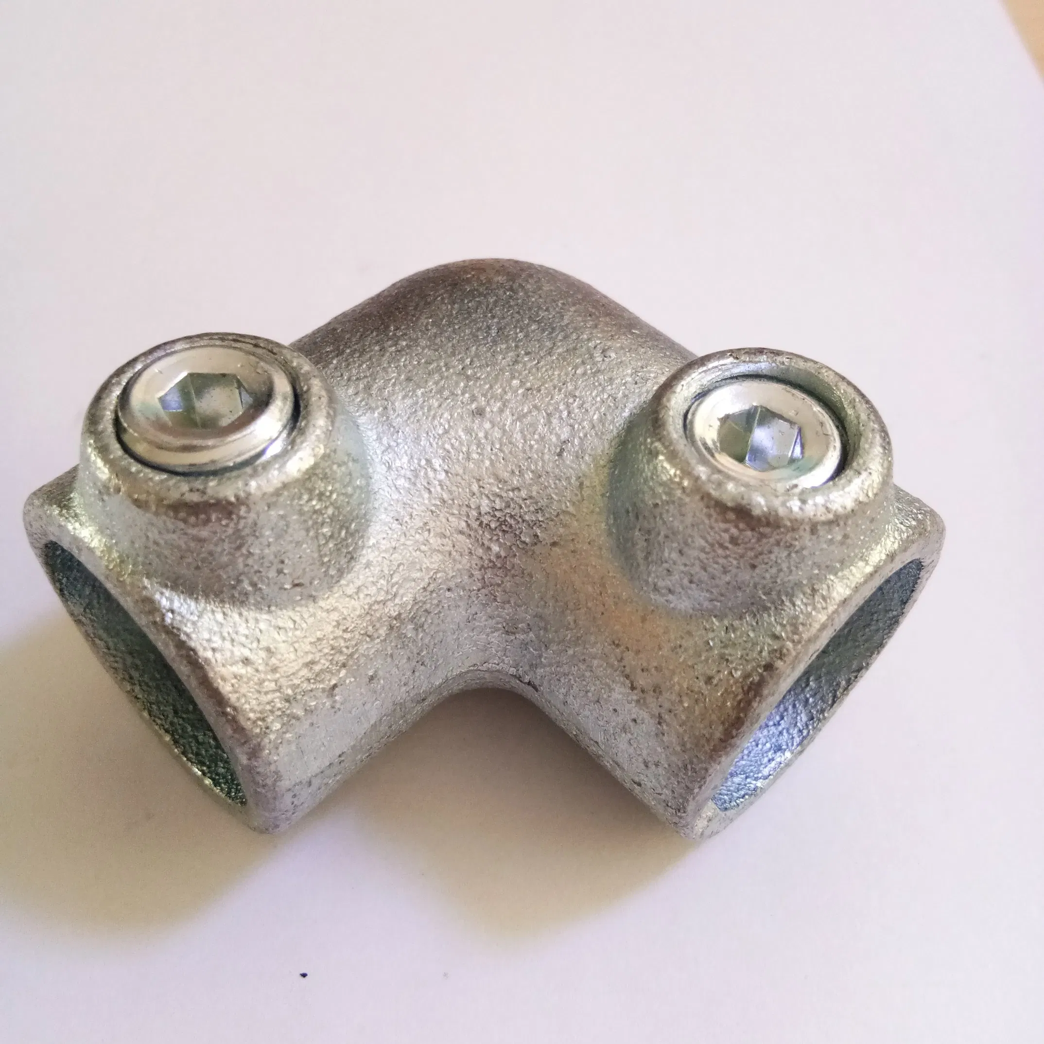 Durable Aluminum Key Clamp Pipe Fittings 1/2