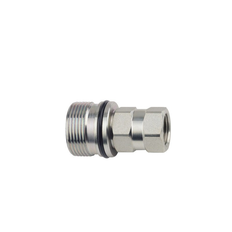 Durable Steel Hydraulic Quick Couplings with NBR Seals for Construction Equipment
