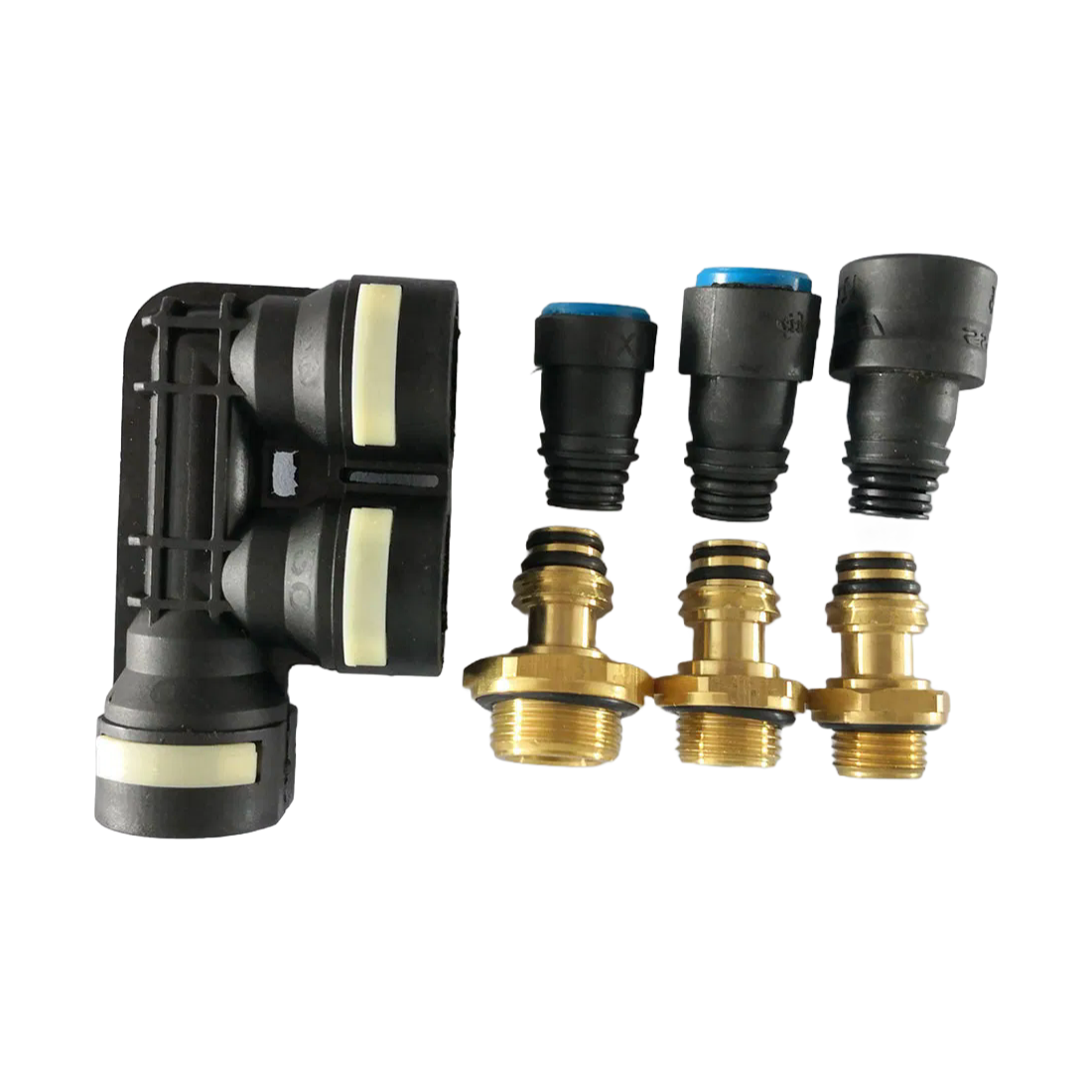 Industrial Grade Pneumatic System Coupling with Brass Components for Commercial Vehicles