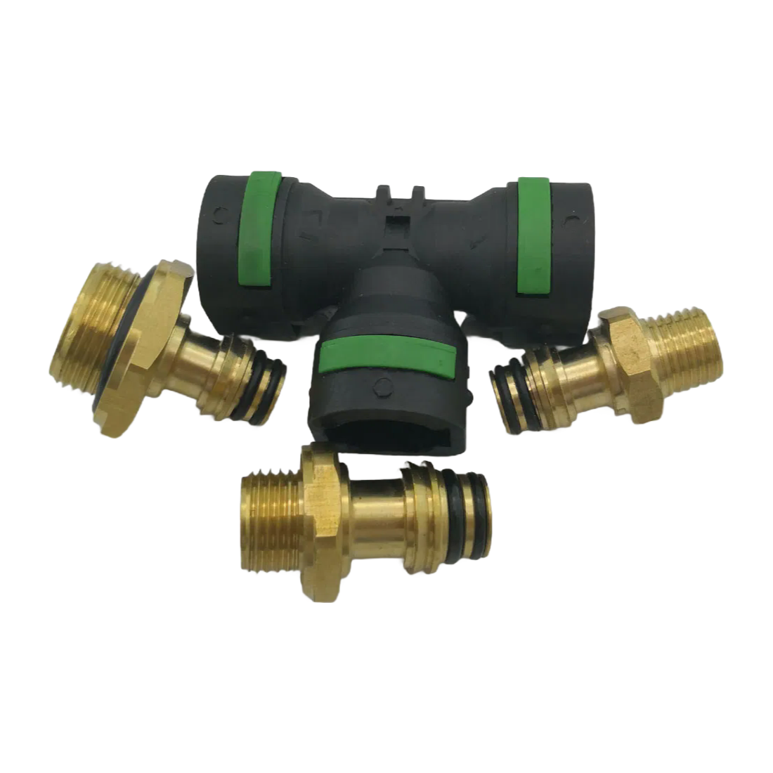 Industrial Grade Pneumatic System Coupling with Brass Components for Commercial Vehicles