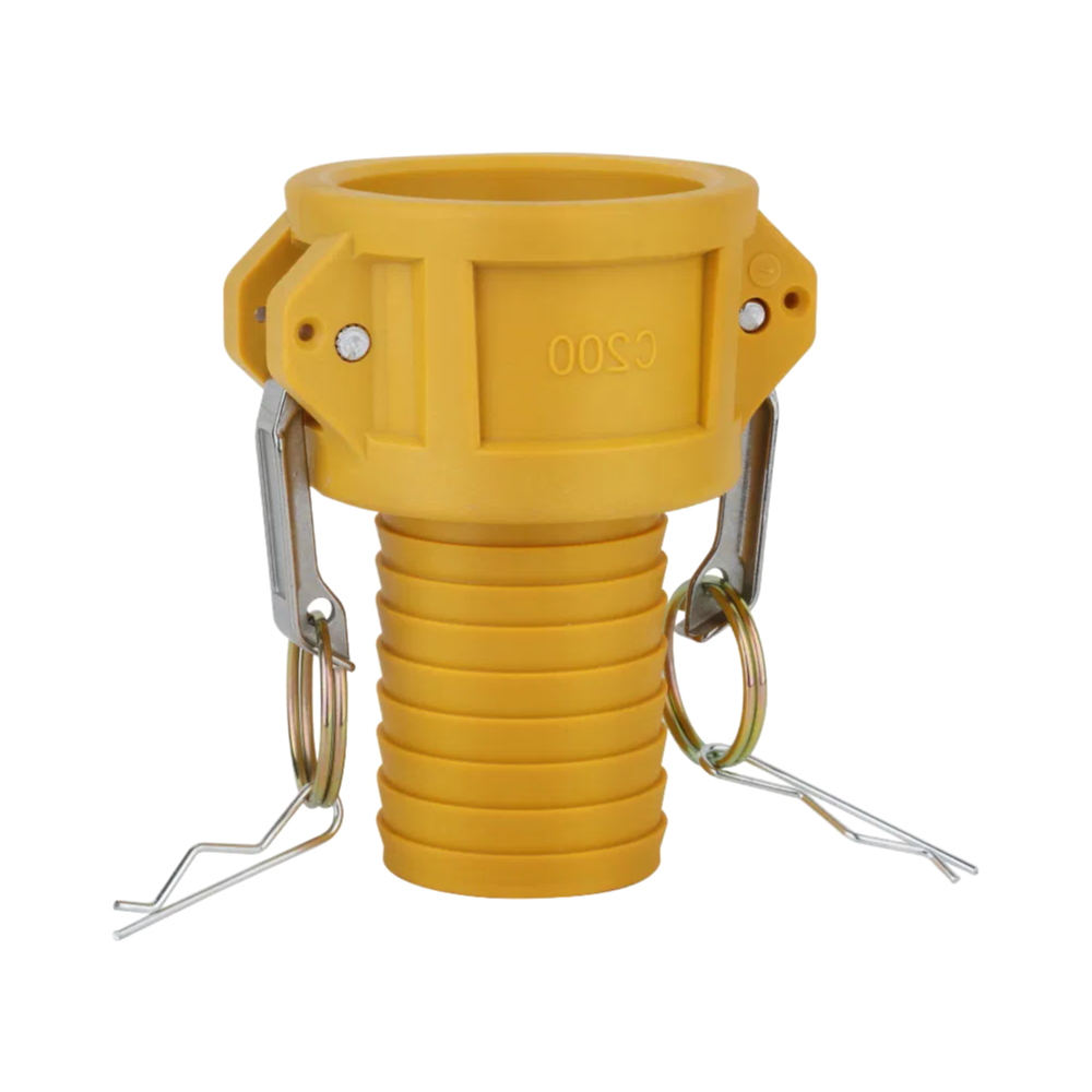 Industrial Camlock Couplings with NPT BSP BSPT DIN Threads and High Test Pressure Ratings