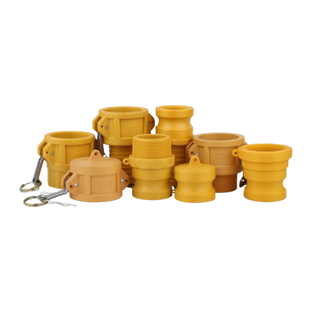 Industrial Camlock Couplings with NPT BSP BSPT DIN Threads and High Test Pressure Ratings