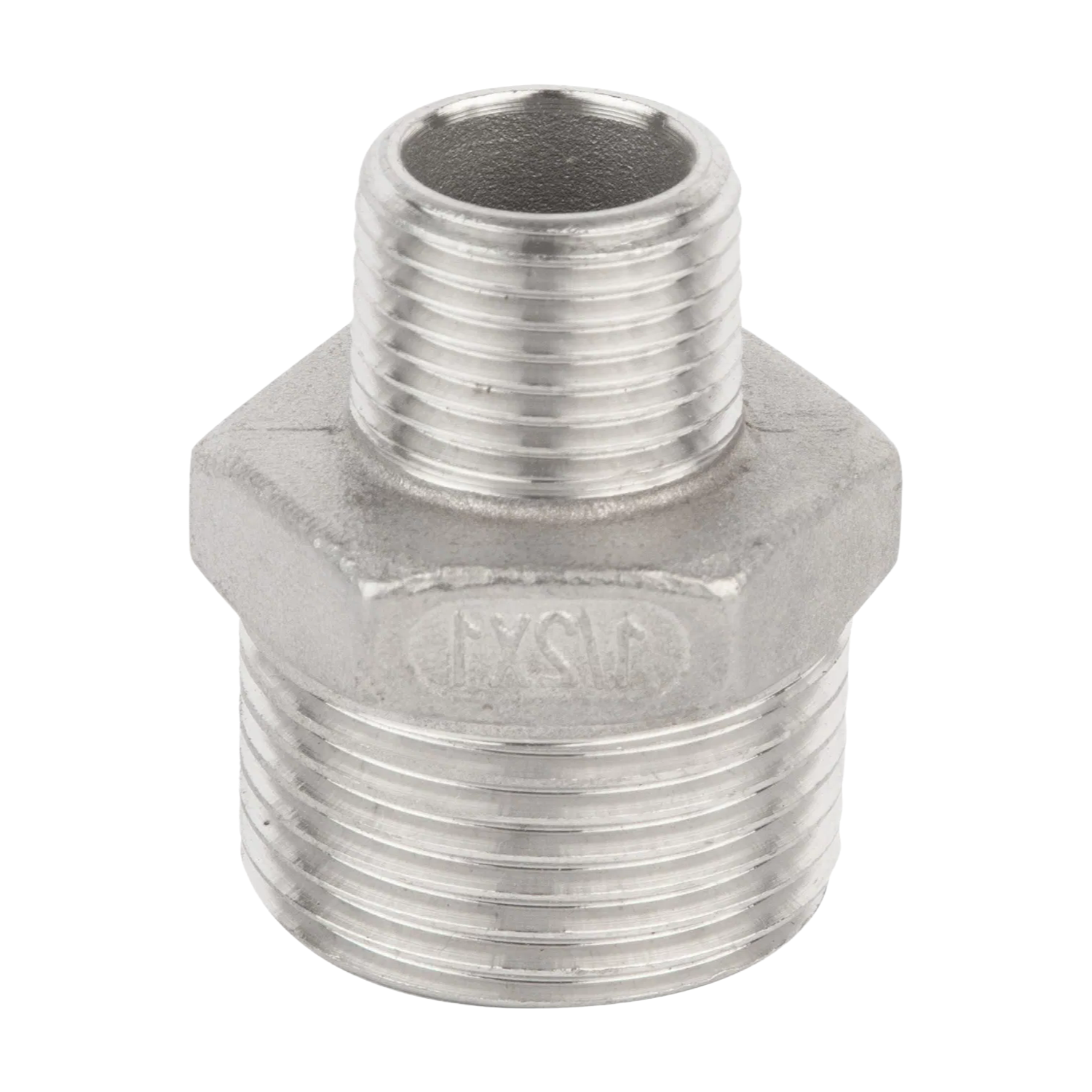 Stainless Steel Pipe Fitting Reducing Nipple with Male Connection and Pickling Surface