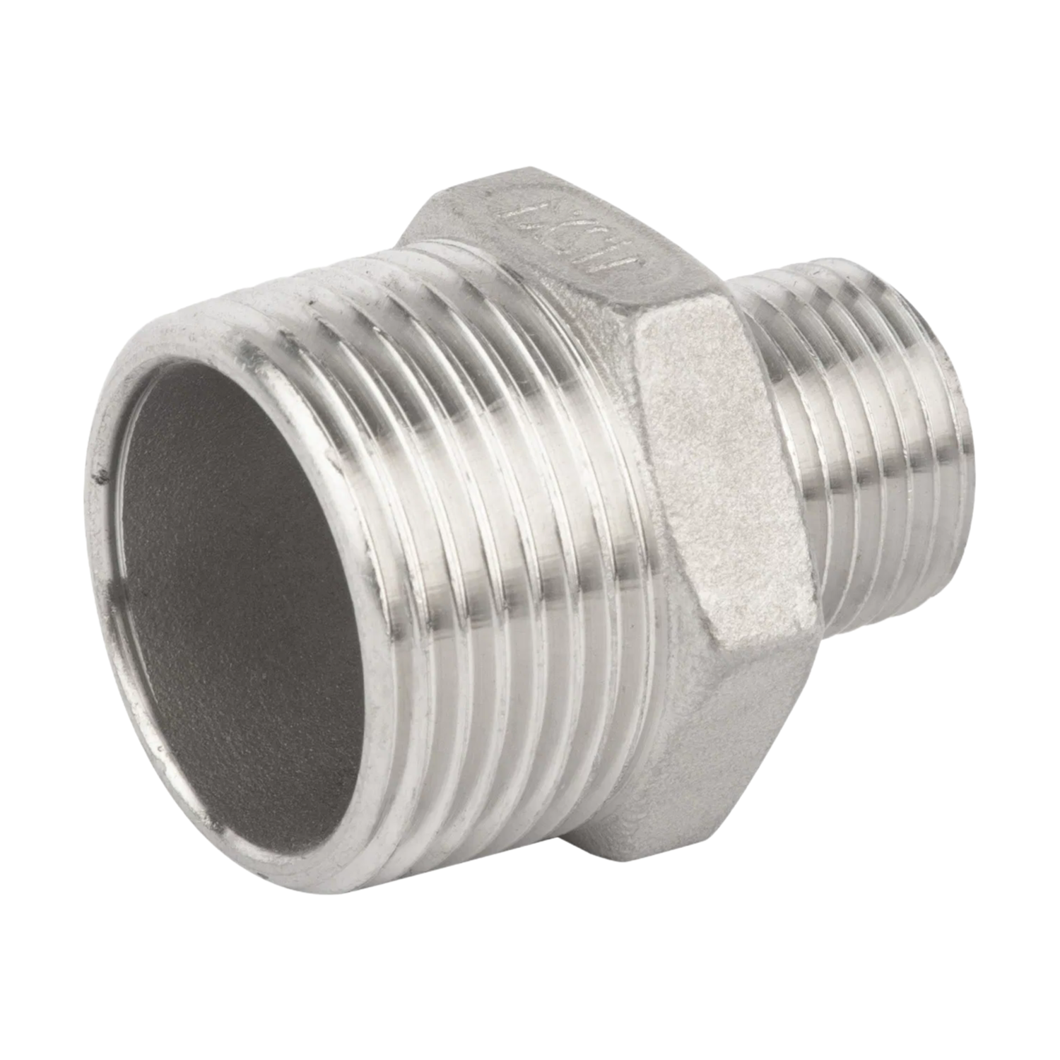 Stainless Steel Pipe Fitting Reducing Nipple with Male Connection and Pickling Surface
