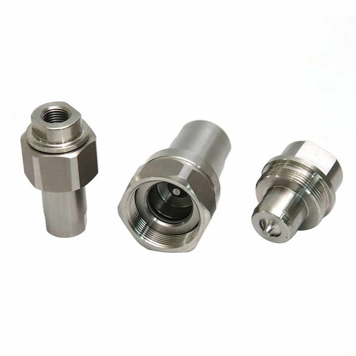 Customizable High Pressure Hydraulic Couplings with Ball Valve Shut-off Mechanism for Fluid Transfer