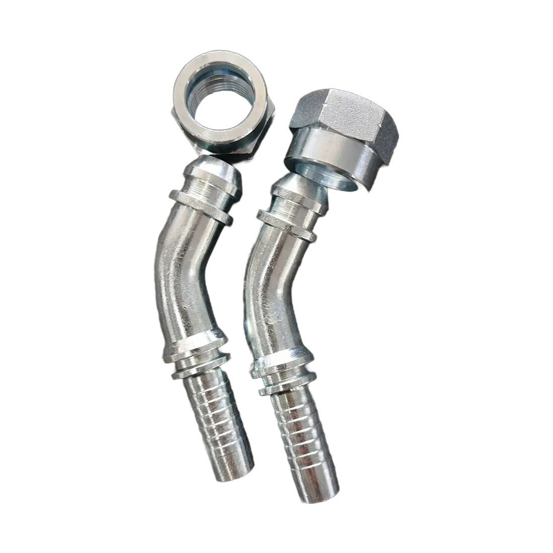 High-Quality Galvanized Pipe Coupling for Hydraulic Hose Fittings DIN Standard