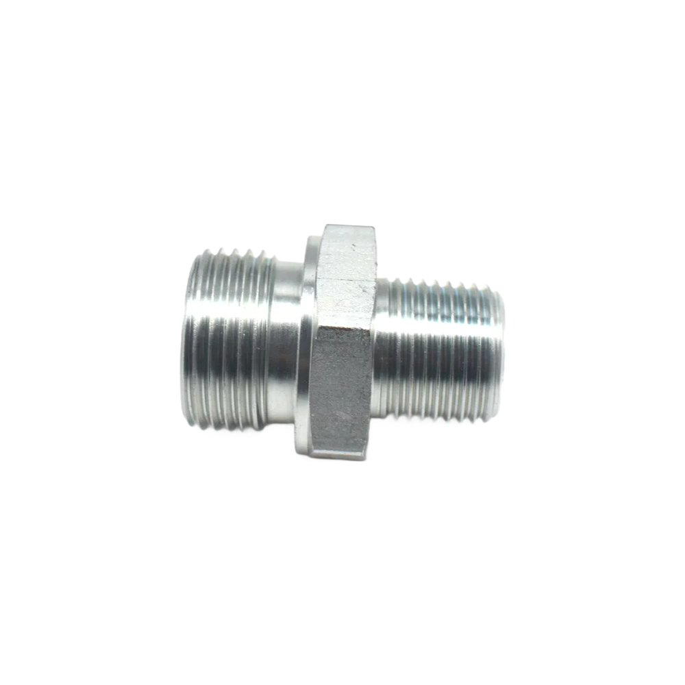 High-Quality Brass Hexagonal Reducing Male Sleeve Bushing Connector for Hydraulic Systems