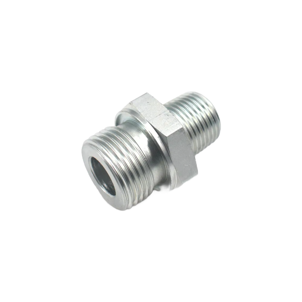High-Quality Brass Hexagonal Reducing Male Sleeve Bushing Connector for Hydraulic Systems