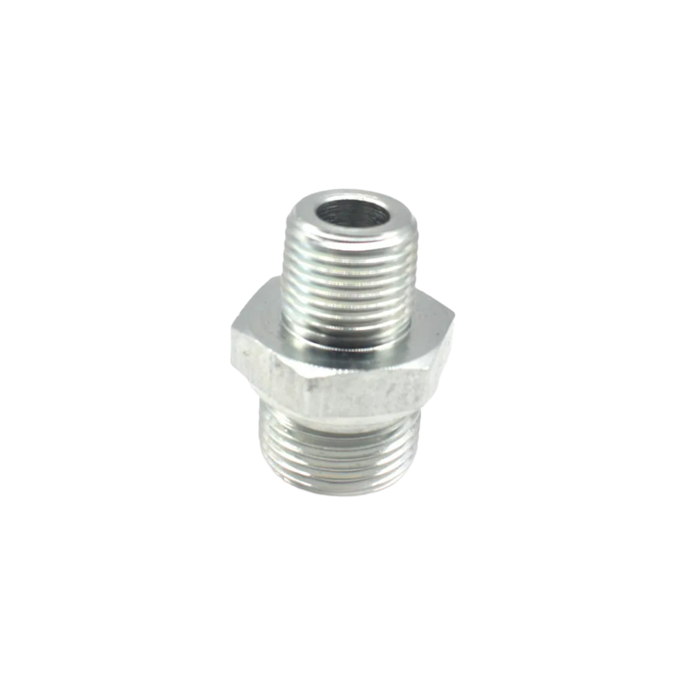 High-Quality Brass Hexagonal Reducing Male Sleeve Bushing Connector for Hydraulic Systems