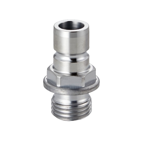 Euro Type Quick Release Pneumatic Coupling - Stainless Steel Air Hose Fitting for Industrial Tools