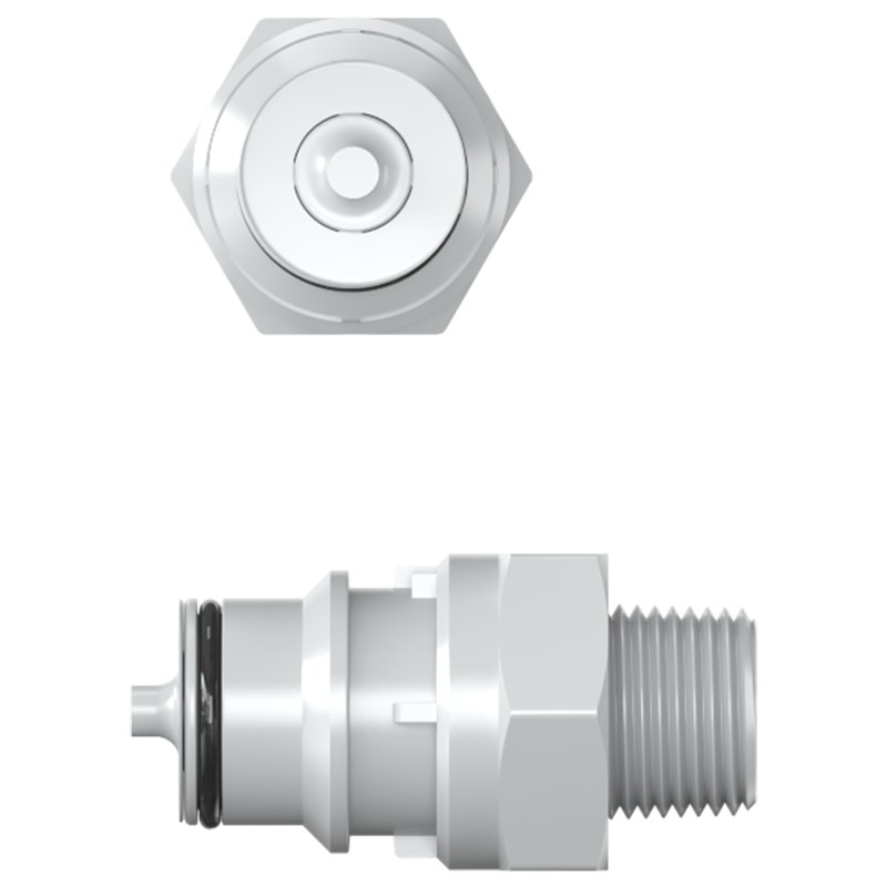 High Pressure Q60 Quick Disconnect Couplings for Medical and Environmental Applications
