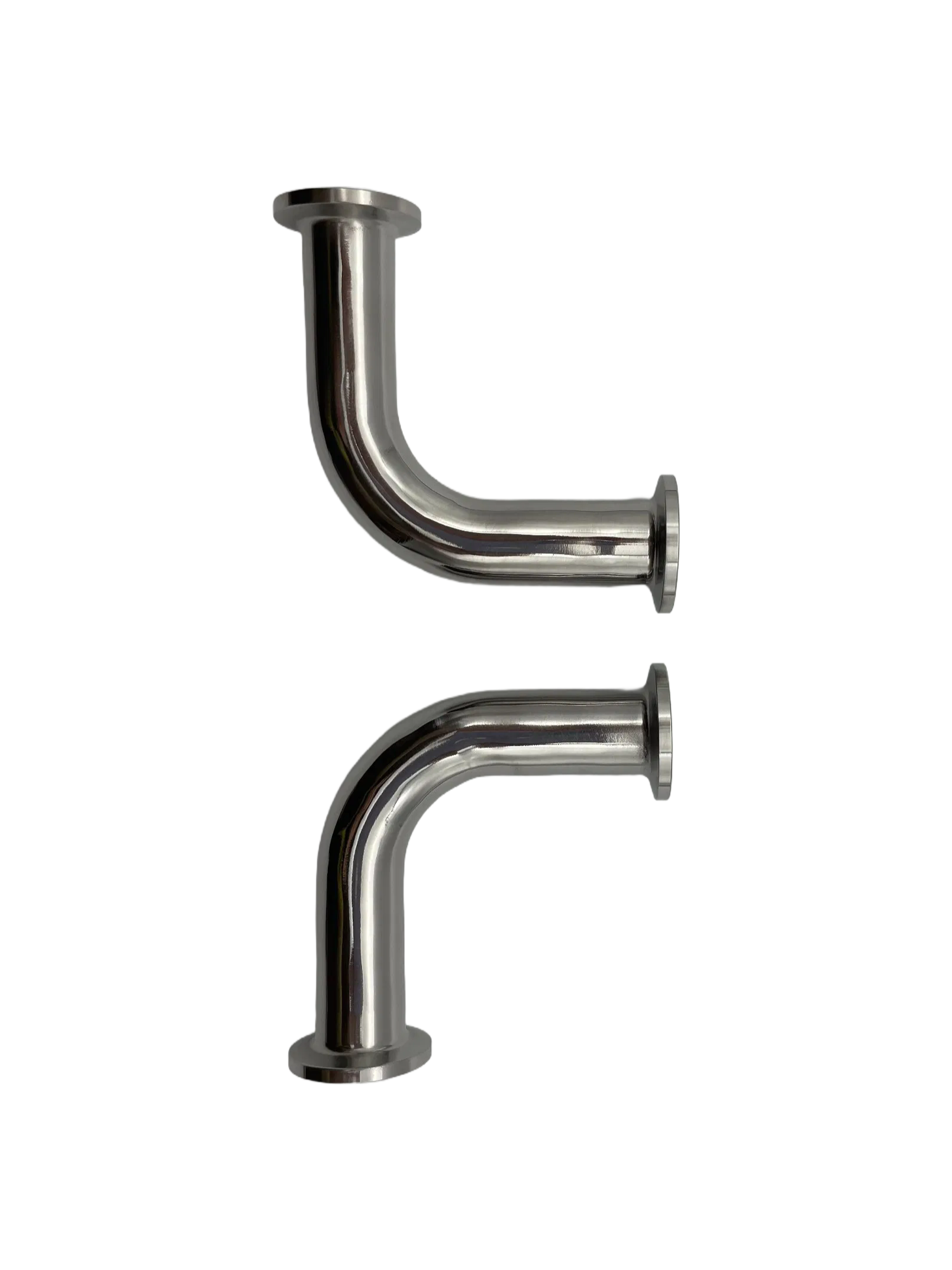 High-Quality Stainless Steel KF 90 Degree Elbow for Vacuum Systems | Custom Vacuum Piping Fittings