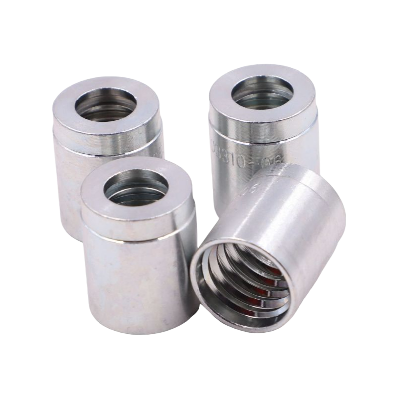 High-Quality Dash08 Carbon Steel Galvanized Ferrule for 2SN Hydraulic Hoses - Durable Hose Fittings