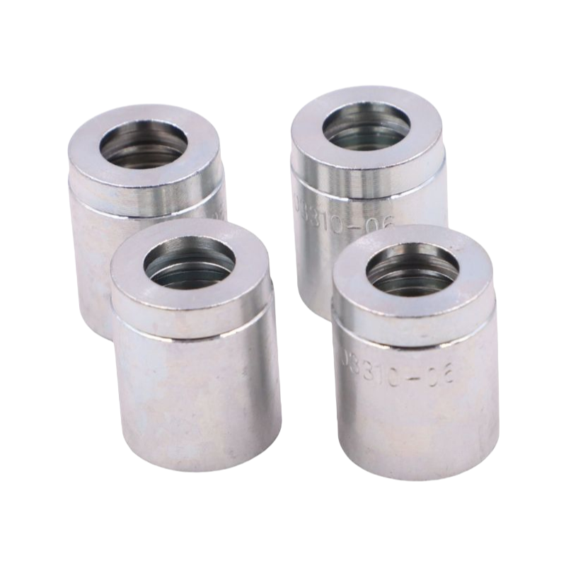 High-Quality Dash08 Carbon Steel Galvanized Ferrule for 2SN Hydraulic Hoses - Durable Hose Fittings