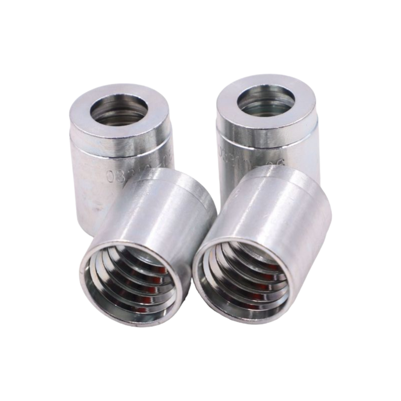 High-Quality Dash08 Carbon Steel Galvanized Ferrule for 2SN Hydraulic Hoses - Durable Hose Fittings