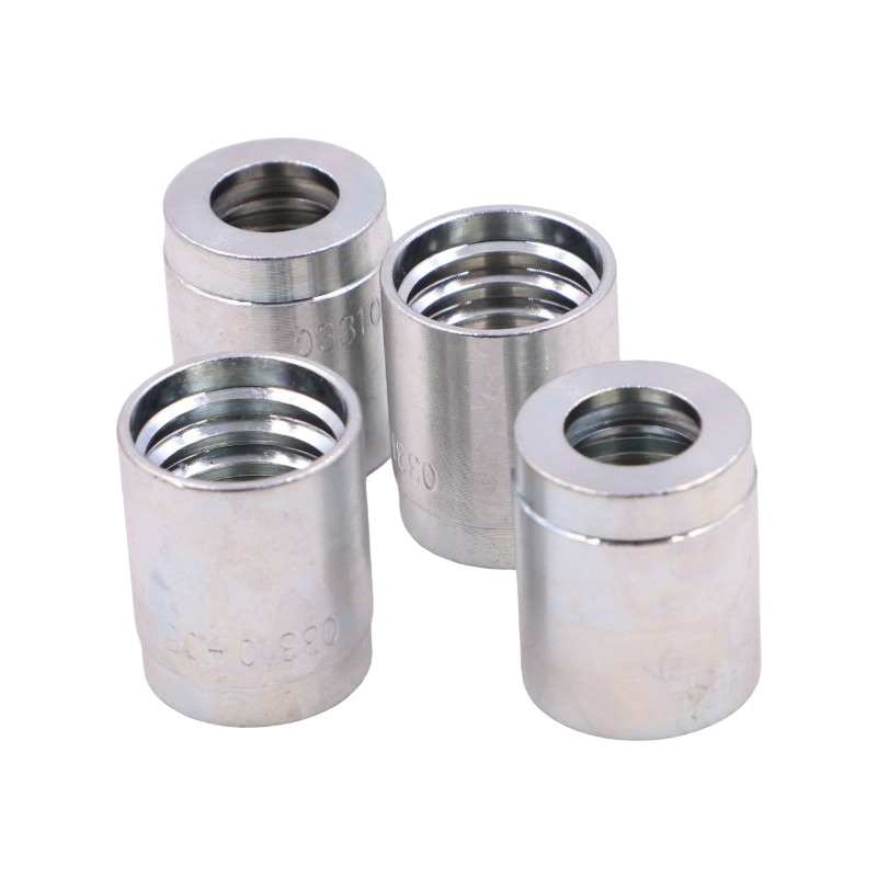 High-Quality Dash08 Carbon Steel Galvanized Ferrule for 2SN Hydraulic Hoses - Durable Hose Fittings