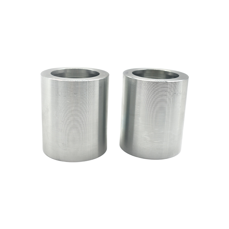High-Quality Galvanized Brass JIC Iron Metric Carbon Steel Sleeve Cone Raw Rubber Ferrules for Hydraulic Systems