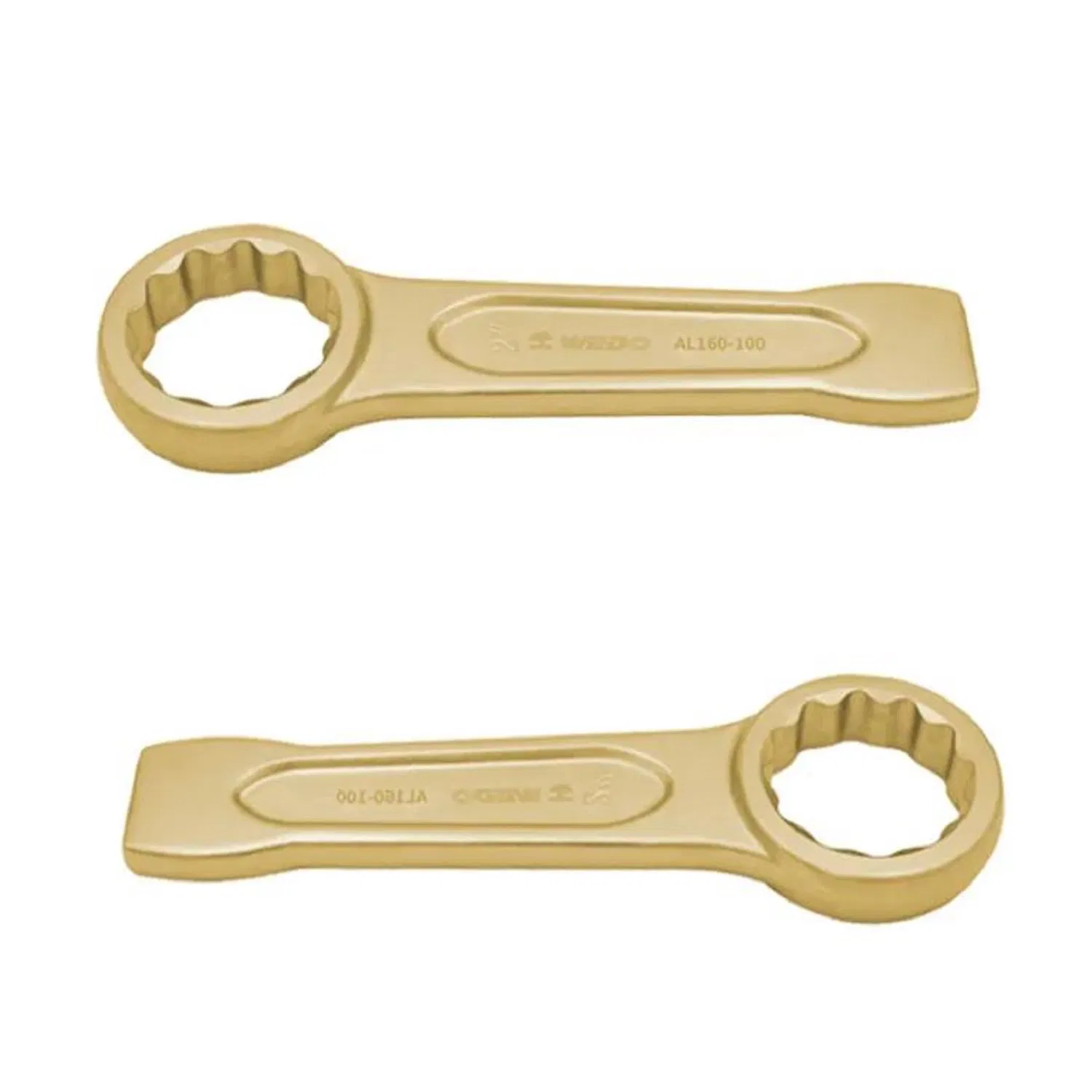 Stainless Steel Carbon Steel Hammering Ring Spanner Aluminum Bronze Ring Electric Wrench - High Torque 150N.M Power Tool