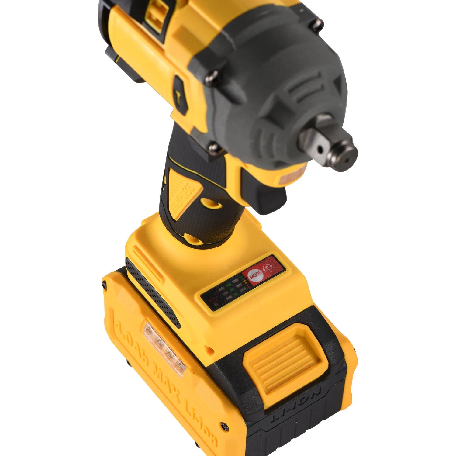 20V Brushless Cordless Impact Wrench 550Nm High Torque Electric Power Tool for Automotive Repair
