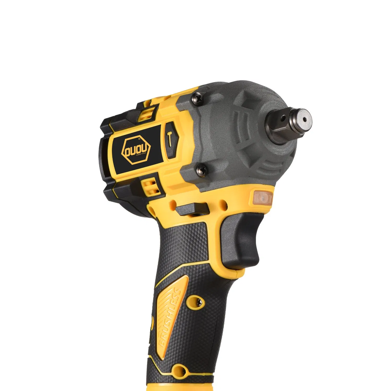 20V Brushless Cordless Impact Wrench 550Nm High Torque Electric Power Tool for Automotive Repair