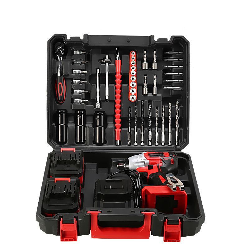 Shall 88V Cordless Impact Wrench 1/2 Inch 320Nm Electric Impact Driver with 4.0Ah Li-ion Battery