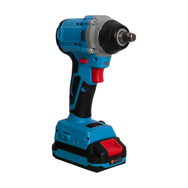 Fixtec 20V 1/2 Cordless Brushless Impact Wrench - 300Nm High Torque Electric Impact Wrench with LED Light