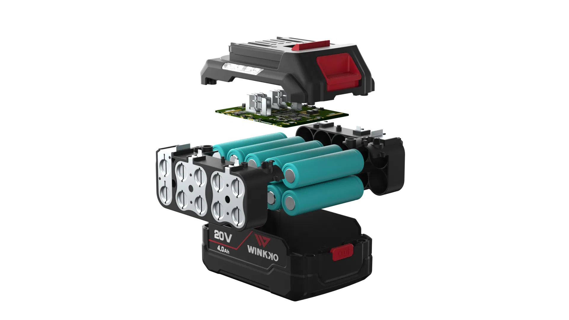 18V Professional Brushless Impact Wrench - 1500Nm High Torque Electric Tool with LED Light