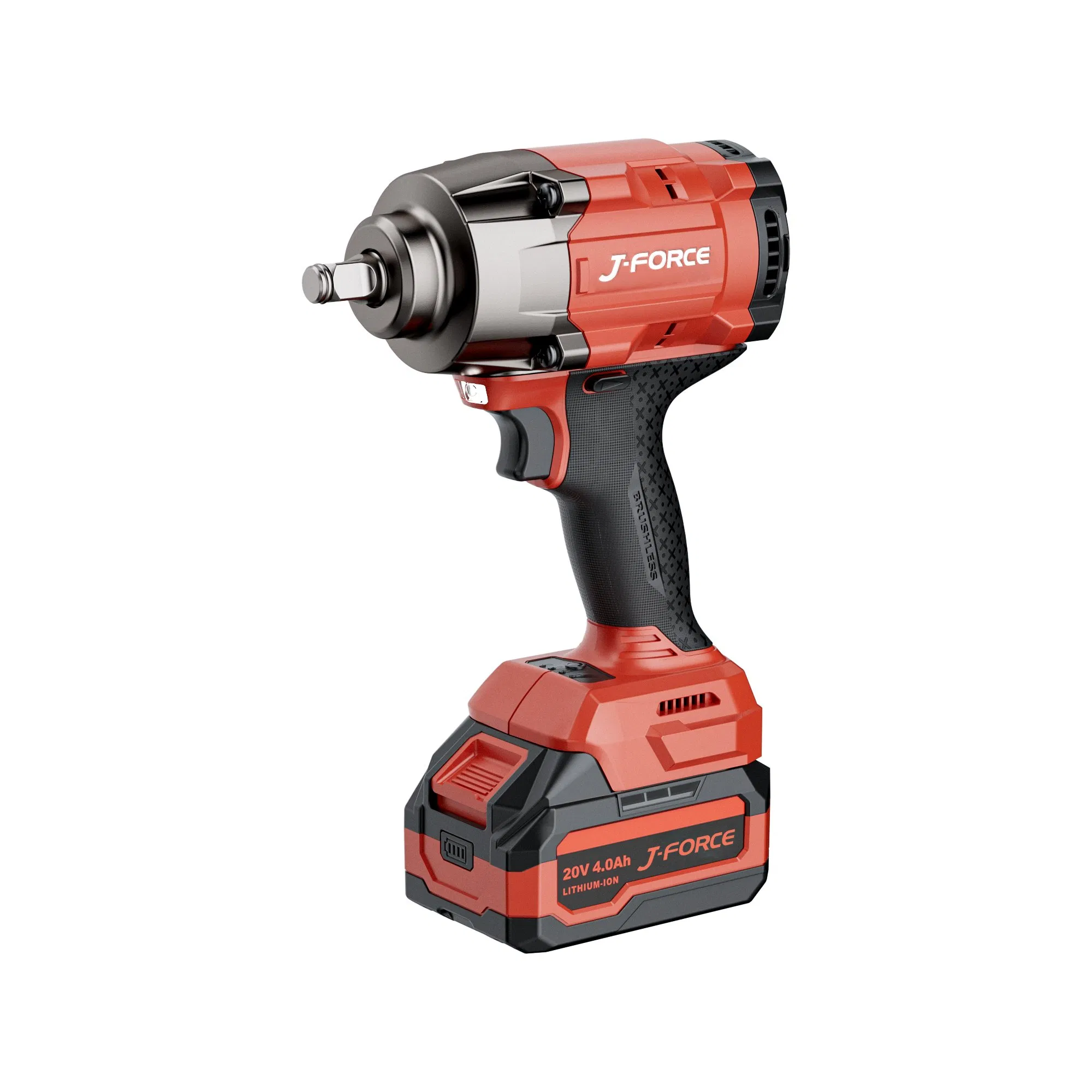 20V Heavy Duty Cordless Impact Wrench 1/2 Inch 1000N.m Torque with Brushless Motor
