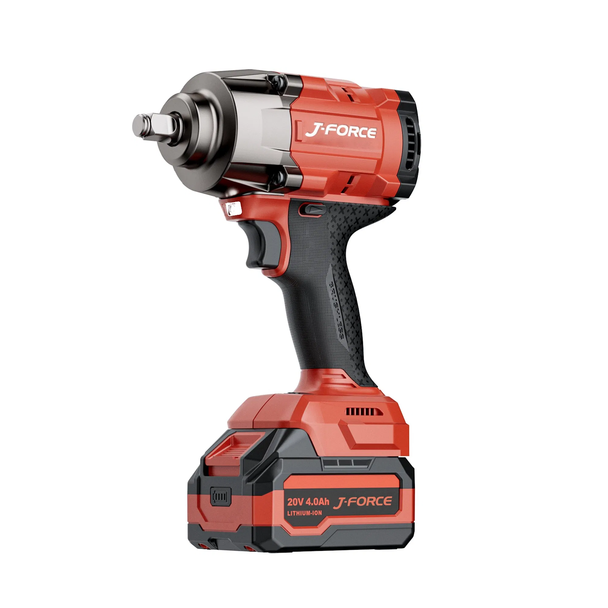 20V Heavy Duty Cordless Impact Wrench 1/2 Inch 1000N.m Torque with Brushless Motor