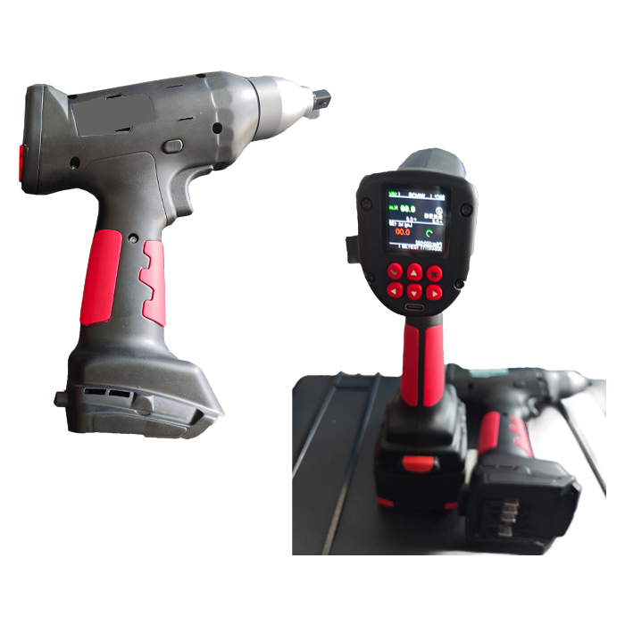 Customizable Industrial Torque Wrench with Programmable Preset Modes and 1'' Square Drive
