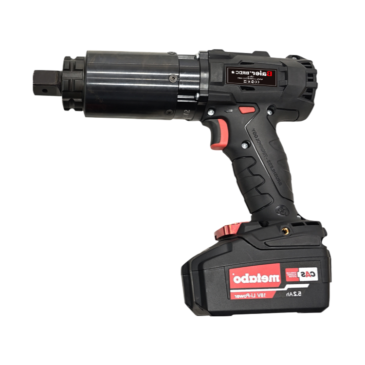 Wholesale Customizable 1800Nm Cordless Torque Wrench with Reaction Arm and LCD Display