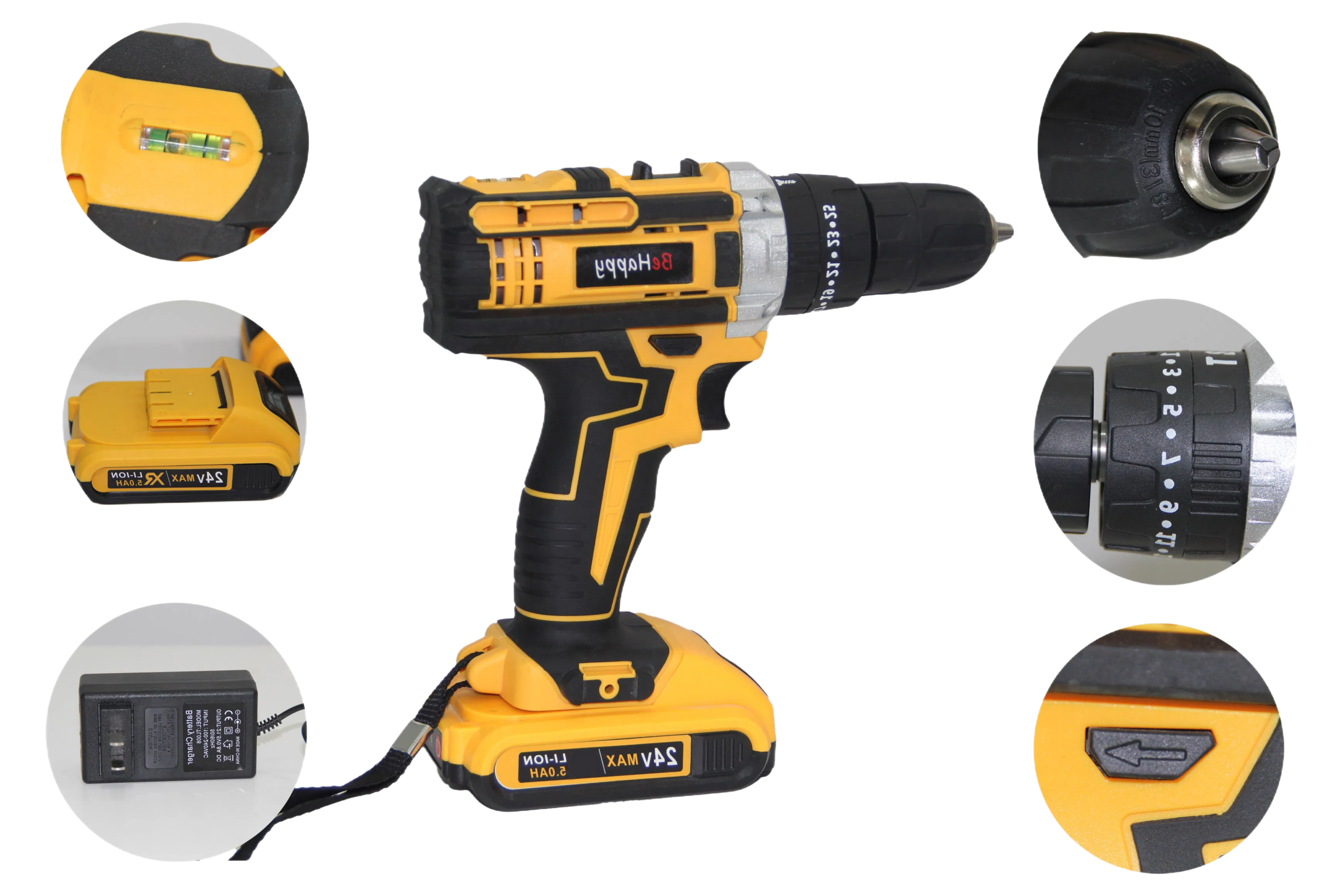 Waterproof Brushless Motor Impact Drill Wrench for Heavy Duty Industrial Use